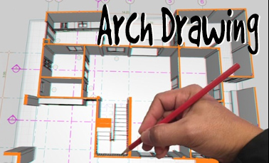 เขียนแบบสถาปัตยกรรม | Architectural Drawing 00435